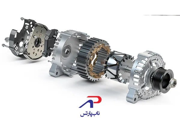 اجزای دینام ماشین