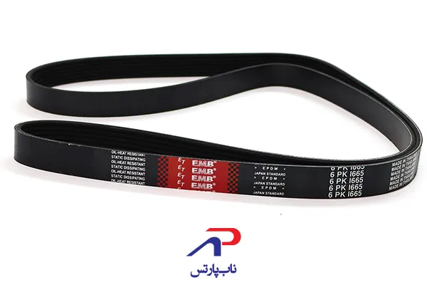 تعداد شیارها و طول تسمه پژو پارس XU7 با TU5