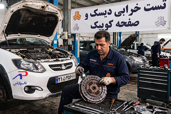 تست خرابی دیسک و صفحه کوییک